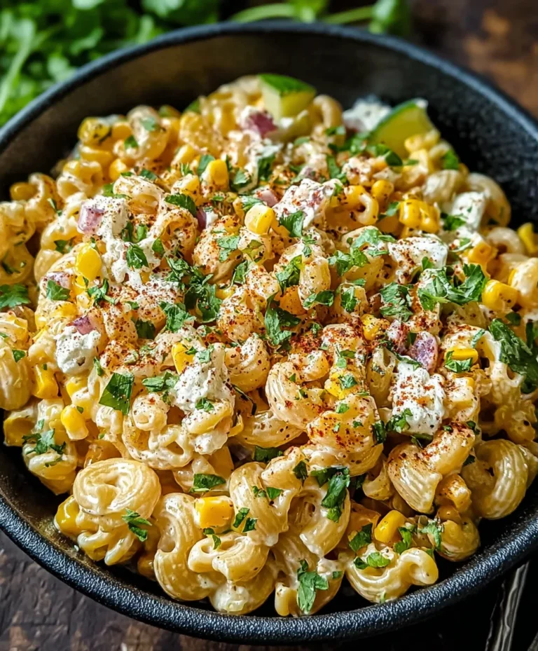 Mexican Street Corn Pasta Salad-Must Try Recipe