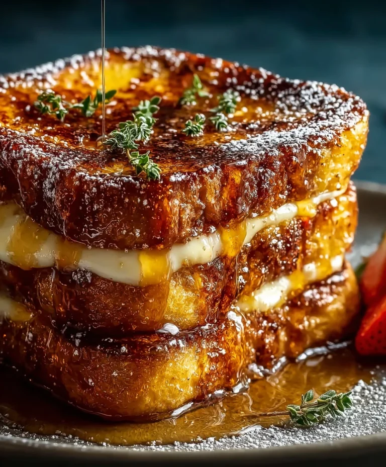 Crème Brûlée French Toast – Gourmet Brunch Delight