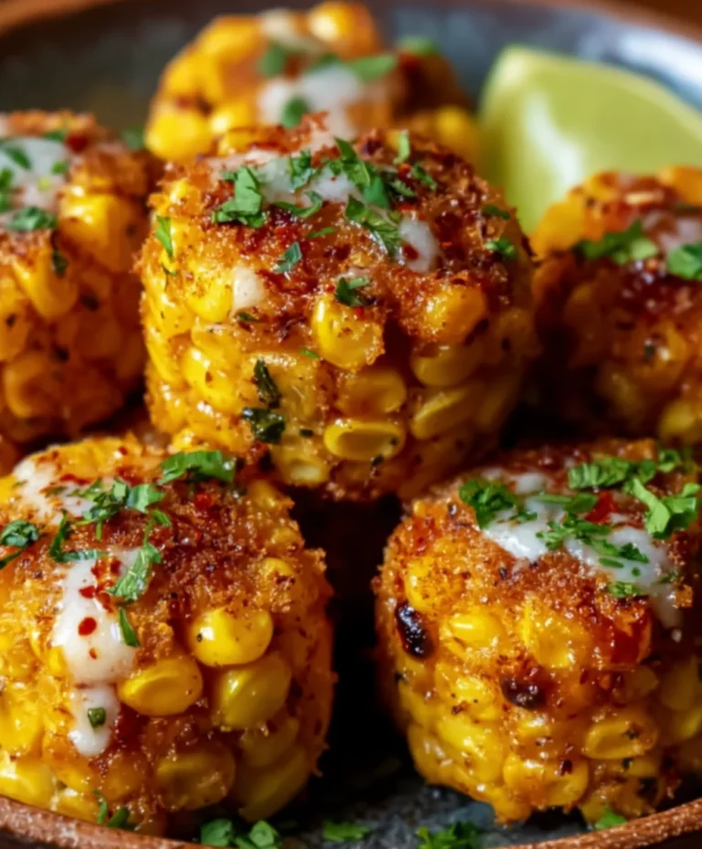 Spicy Mexican Corn Bites- Easy Appetizer Recipe