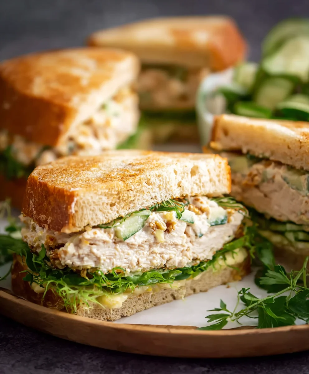Cold Chicken Sandwich-Lunch Box Ideas-Bakery Better