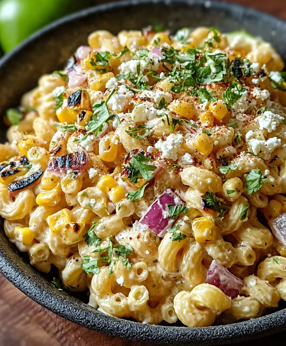 Mexican Street Corn Pasta Salad-Must Try Recipe