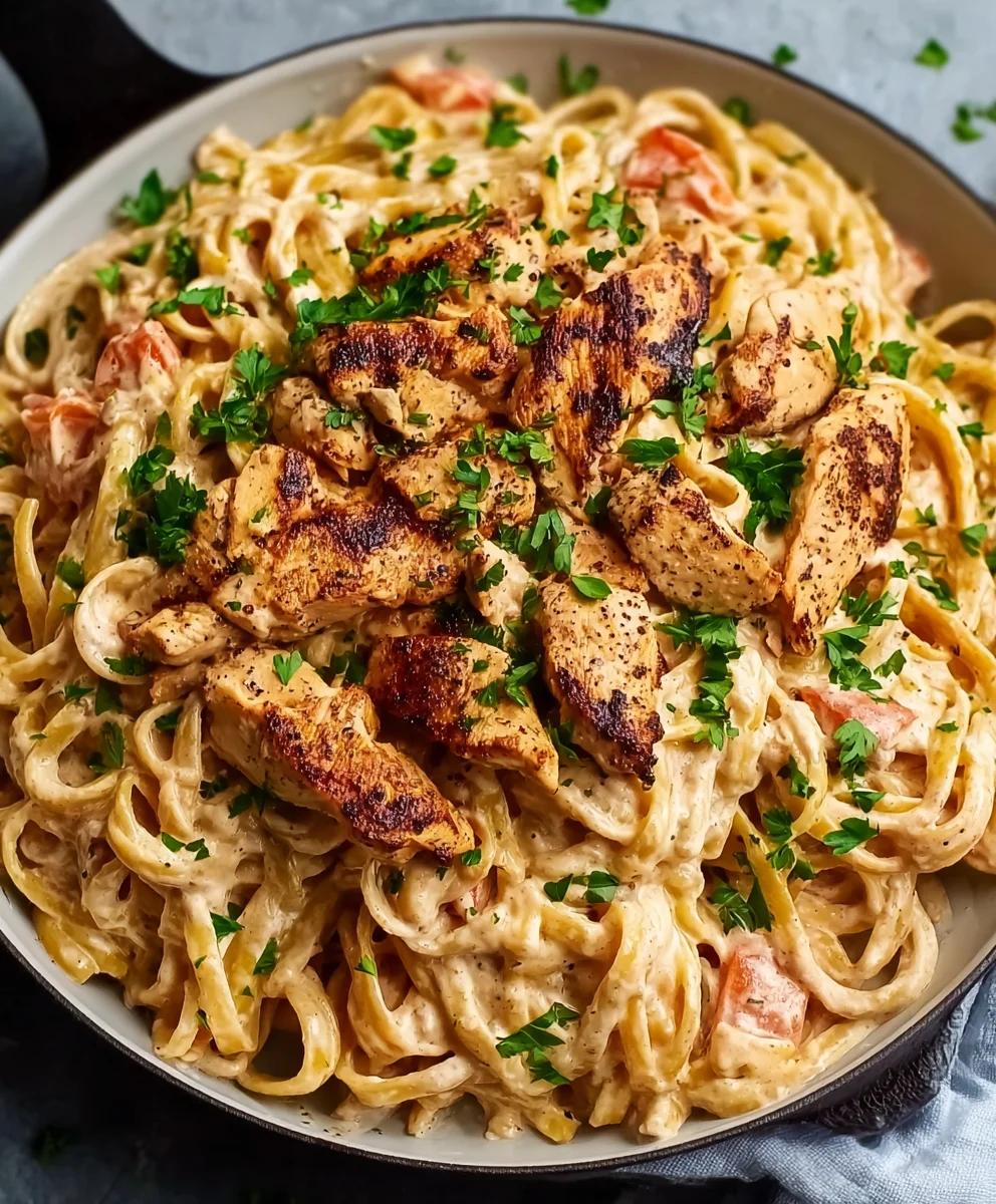 Quick Creamy Cajun Chicken Pasta Recipe