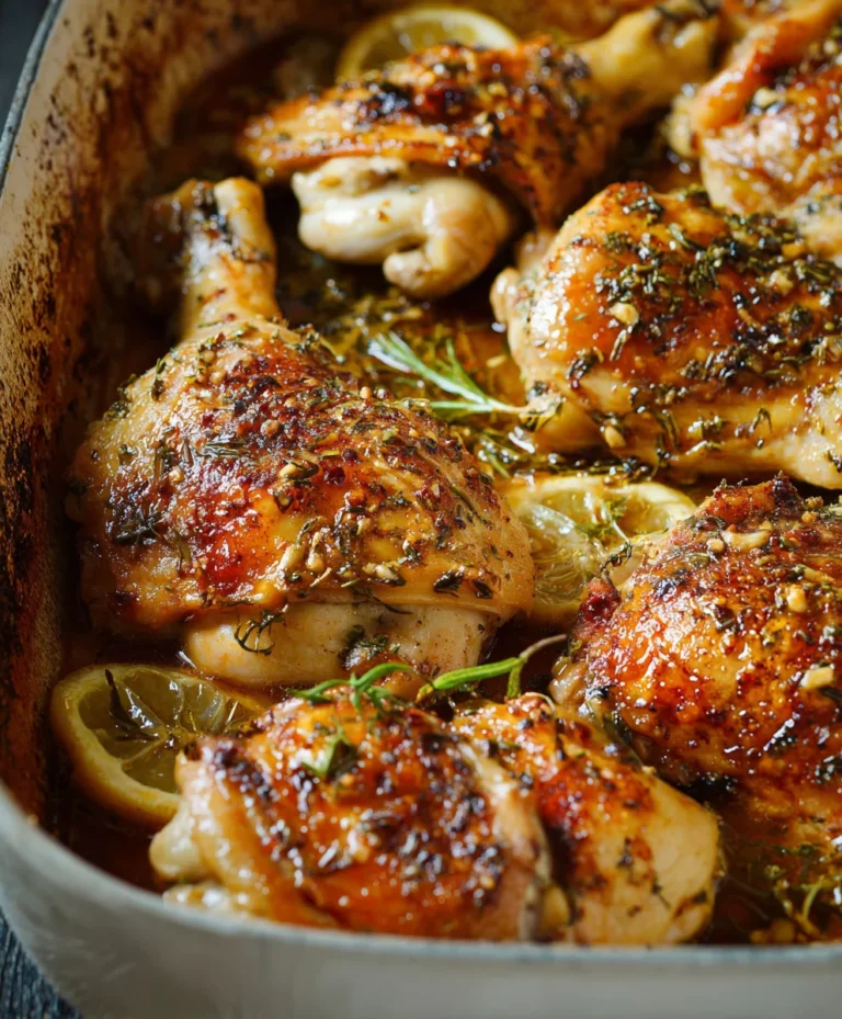 Lemon Butter Baked Chicken – Easy & Flavorful