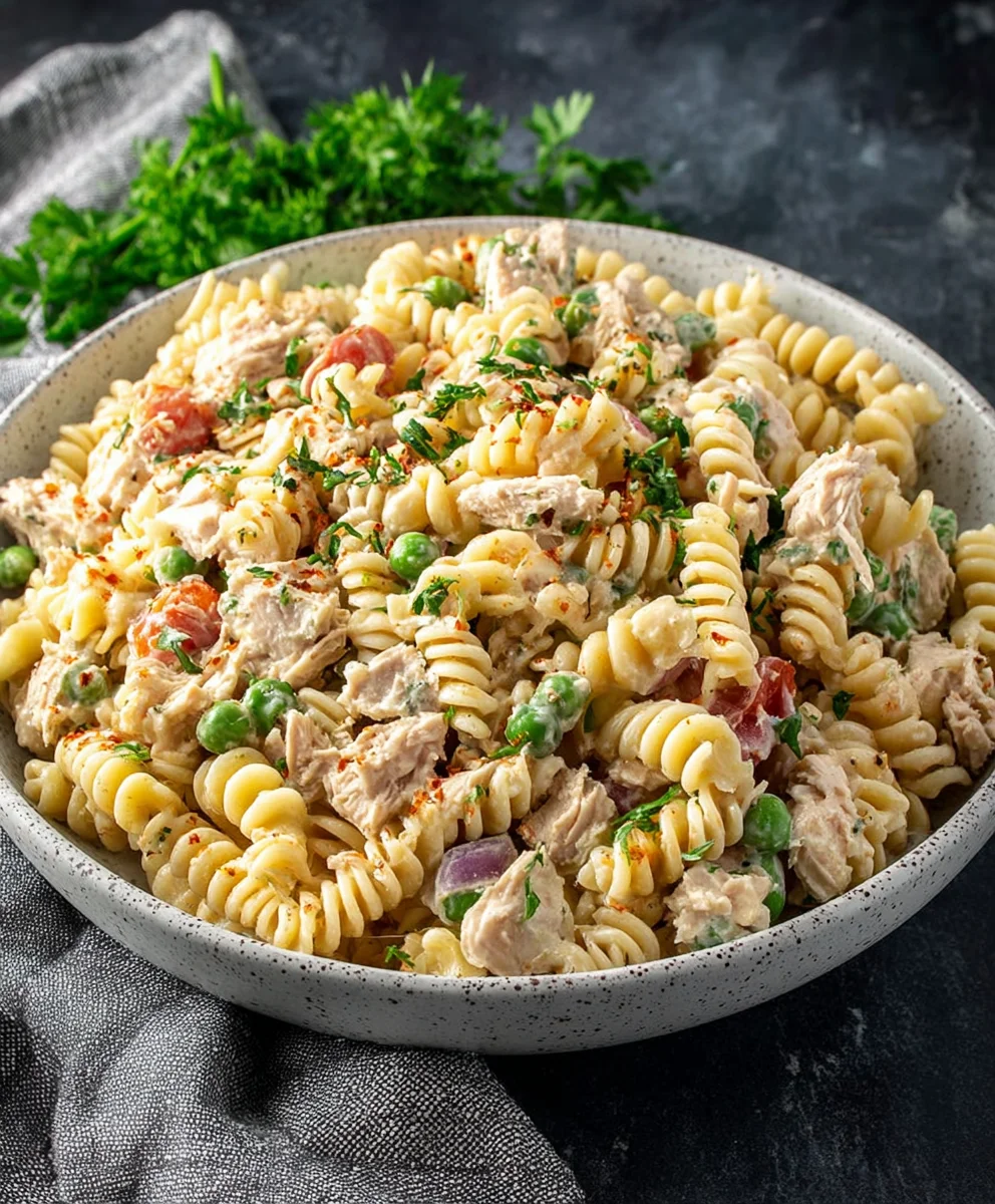 Easy Tuna Pasta Salad - Quick & Delicious Meal