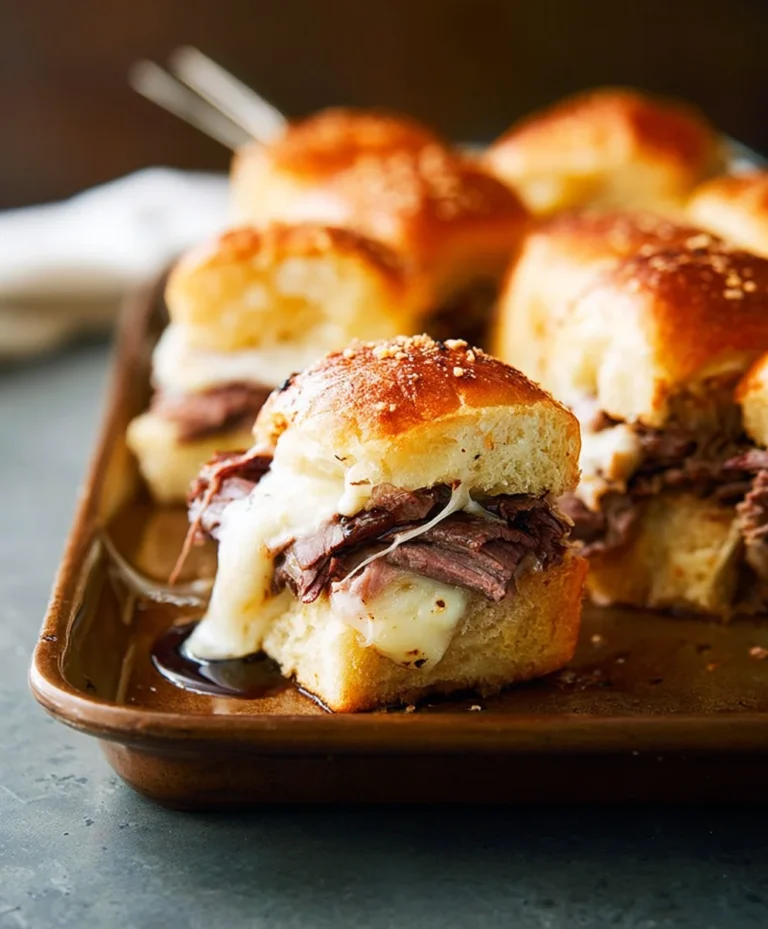 Easy French Dip Sliders – Crowd-Pleaser Recipe