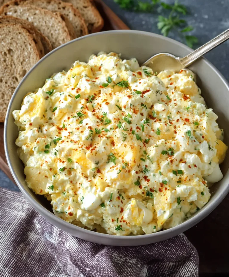 Easy Cottage Cheese Egg Salad Recipe