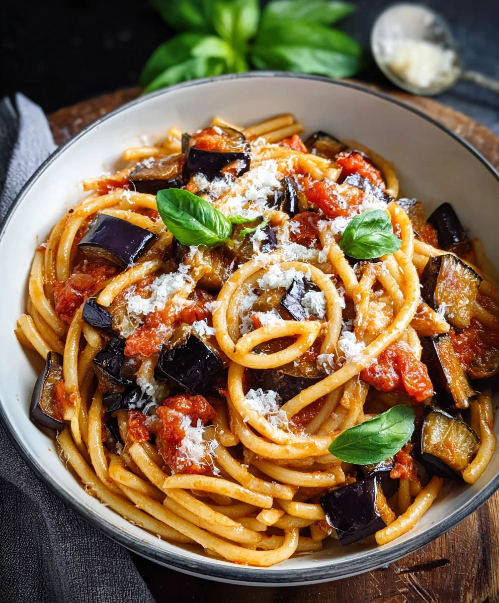 Authentic Pasta alla Norma Recipe - Sicilian Eggplant Delight