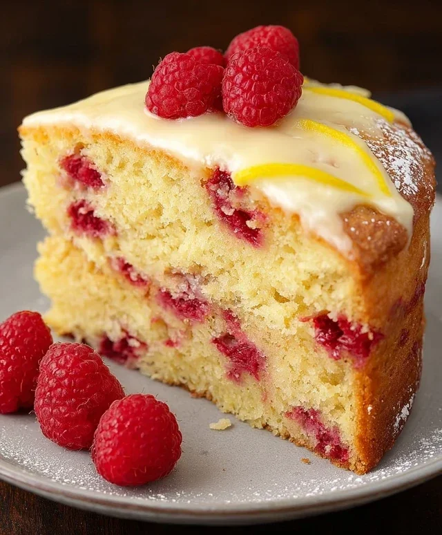 Raspberry Lemon Cake