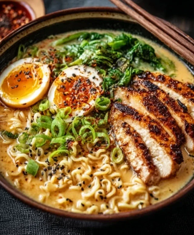 Creamy Garlic Chicken Ramen: An Incredible Ultimate Recipe