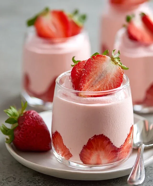 Strawberry Mousse