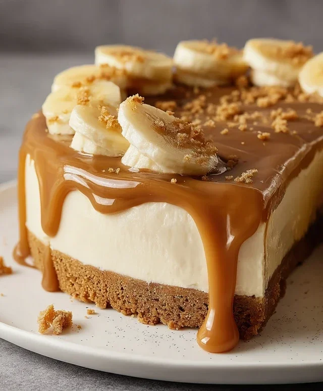No-Bake Banoffee Cheesecake