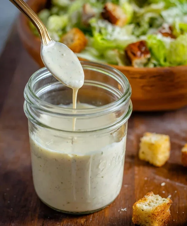 Homemade Caesar Salad Dressing