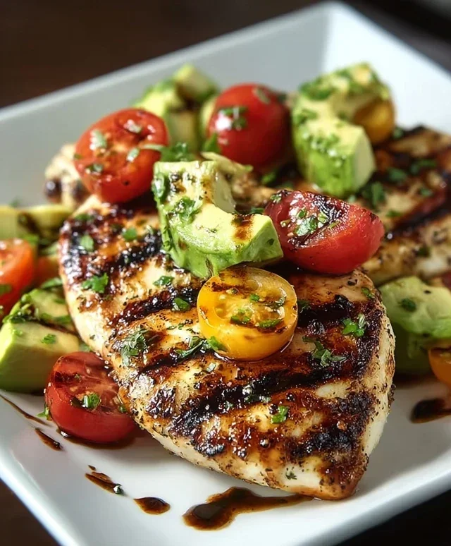 Grilled California Avocado Chicken Recipe