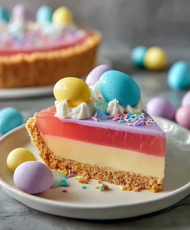 Easter Jello-O Pie