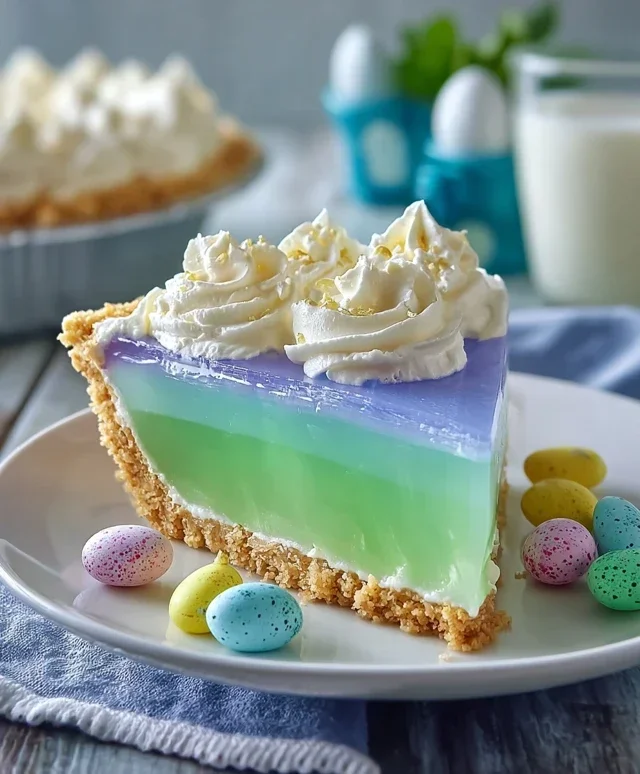 Easter Jello-O Pie