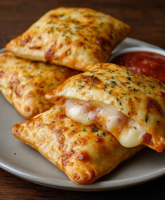Cheesy Pizza Pockets