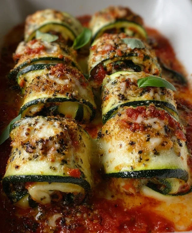 Vegan Zucchini Rollatini