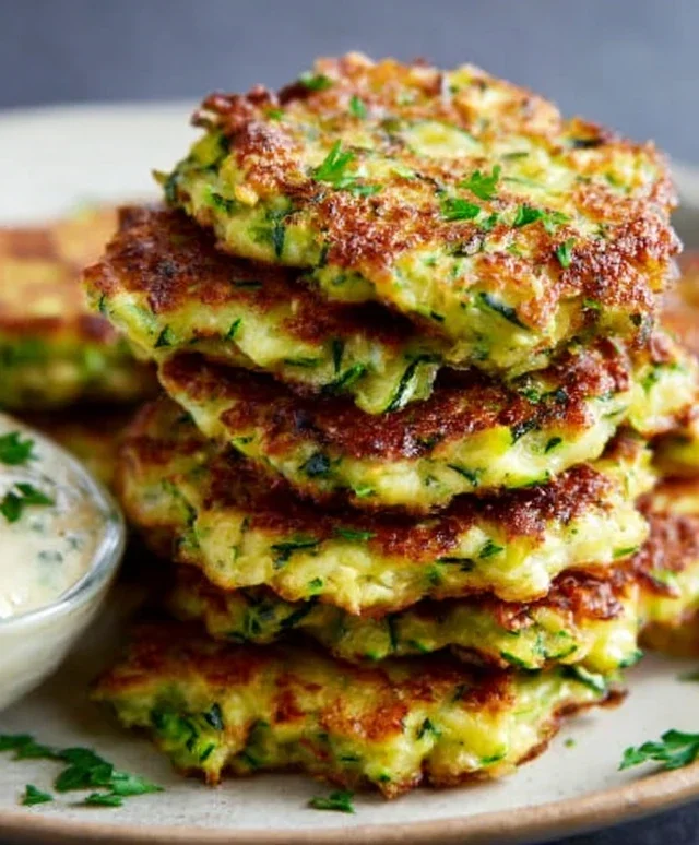 Crispy and Easy Zucchini Fritters Recipe