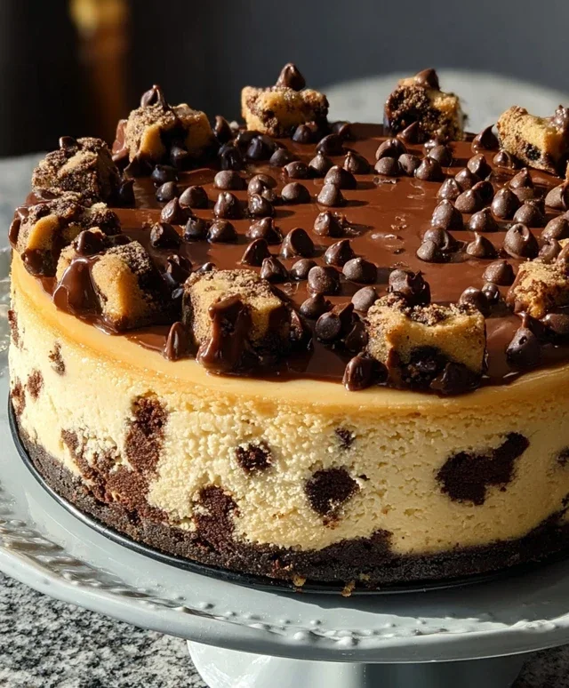 Chocolate Chip Cookie Cheesecake