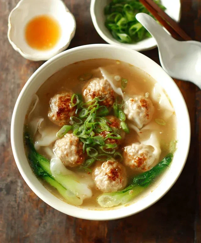 Naked Wonton Soup