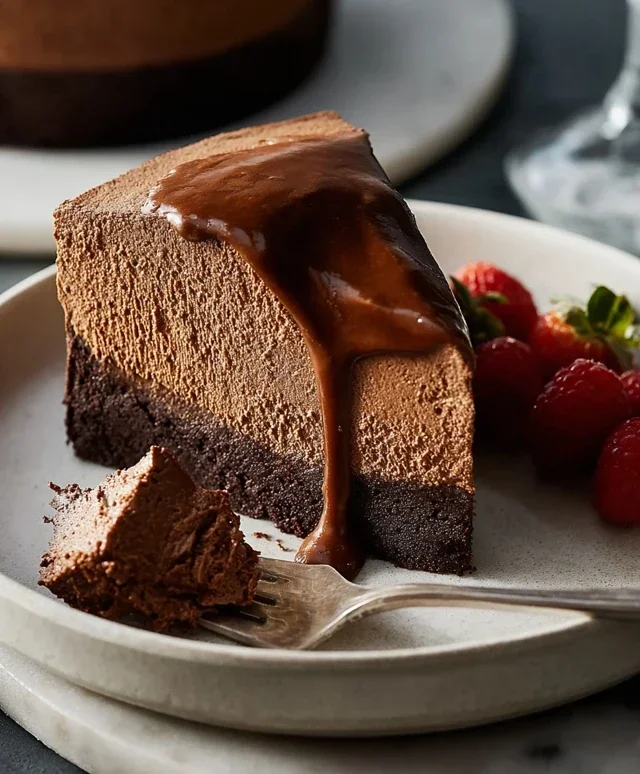 Vegan Chocolate Mousse Cake