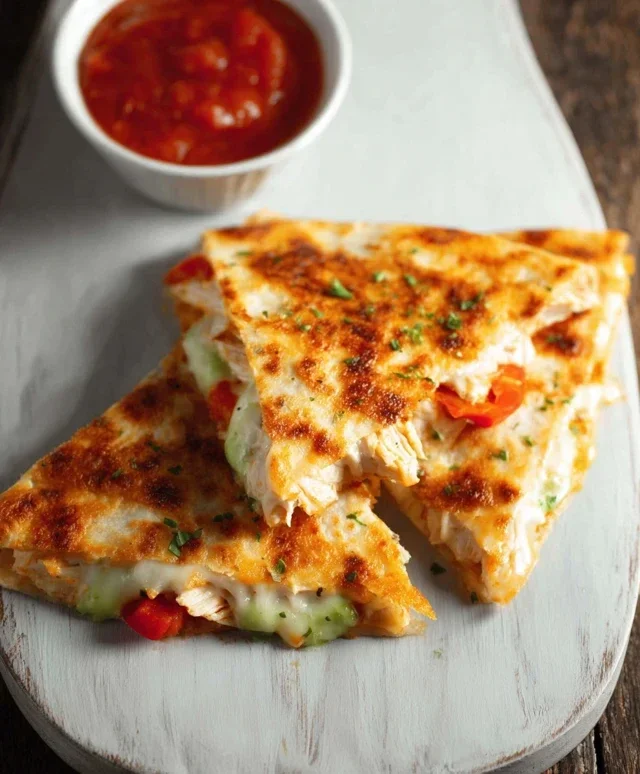 Keto Chicken Quesadilla
