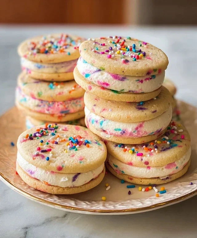 Funfetti Sandwich Cookies