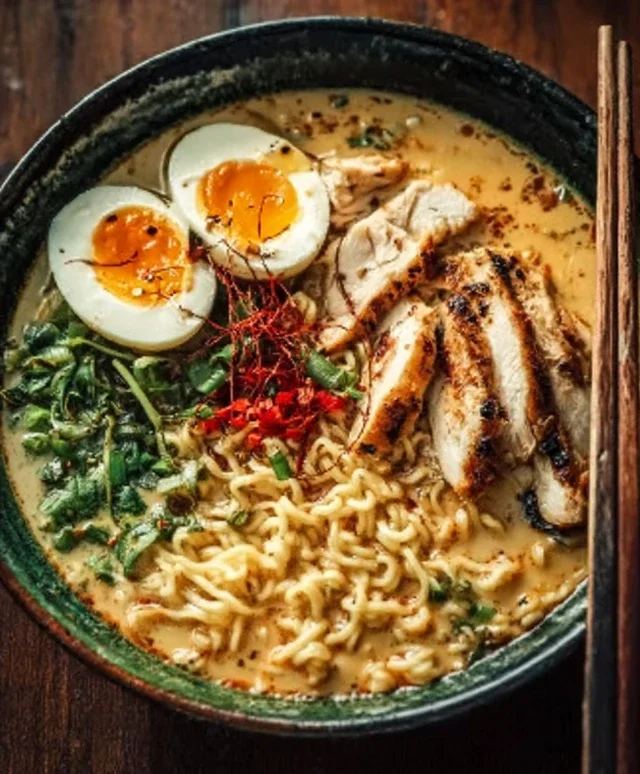 Creamy Garlic Chicken Ramen: An Incredible Ultimate Recipe