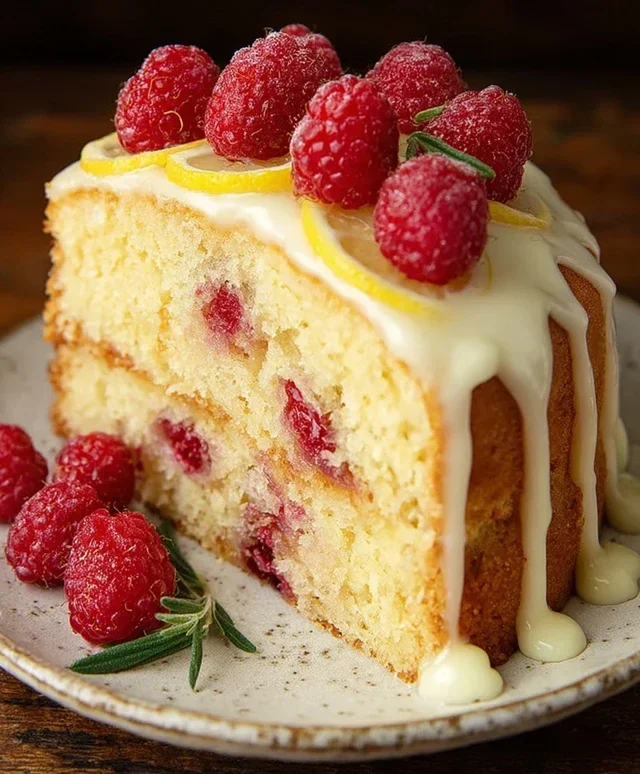 Raspberry Lemon Cake