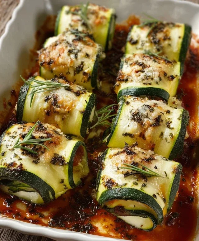 Vegan Zucchini Rollatini
