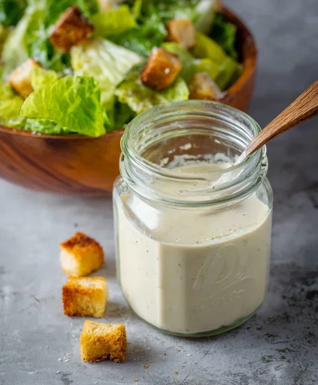 Homemade Caesar Salad Dressing