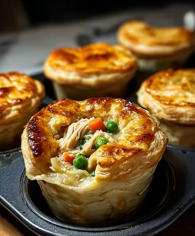 Mini Chicken Pot Pies