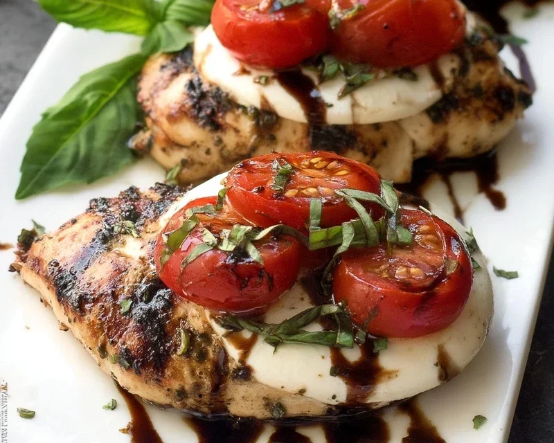 Grilled Chicken Caprese