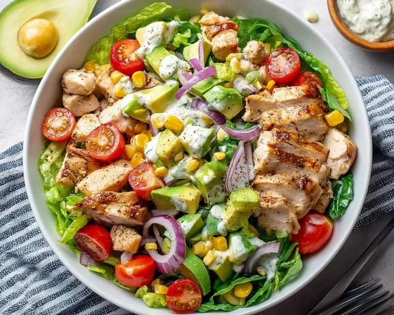Healthy Ranch Chicken Salad
