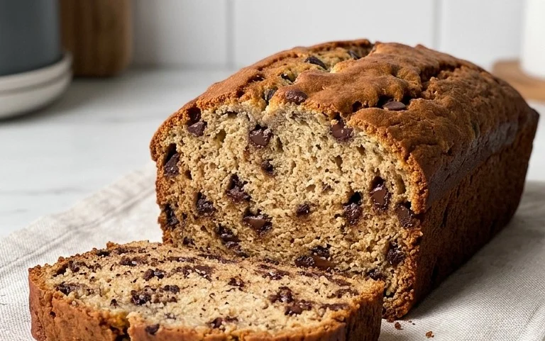 Easy Chocolate Chip Banana Bread