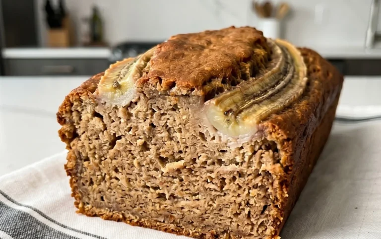 Healthy 5-Ingredient Flourless Banana Bread