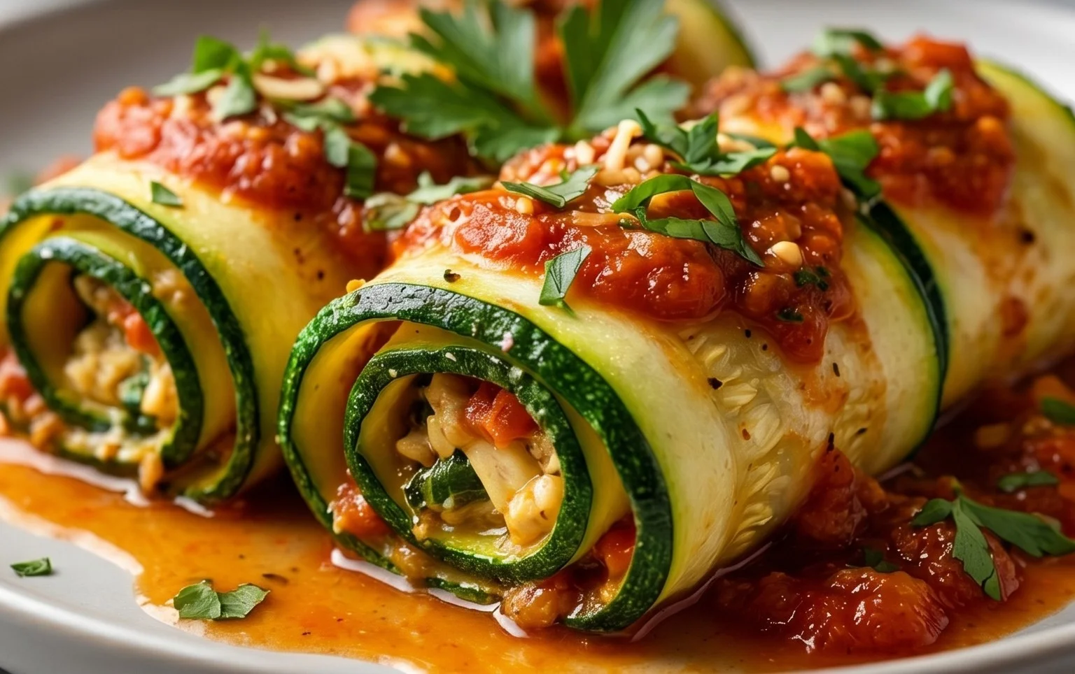 Vegan Zucchini Rollatini
