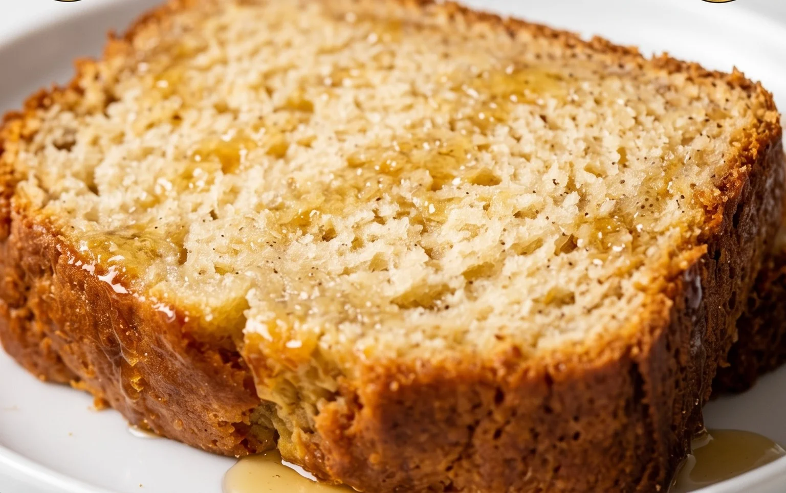 The BEST Honey Vanilla Banana Bread ~ Soft & Fluffy, Easy Recipe