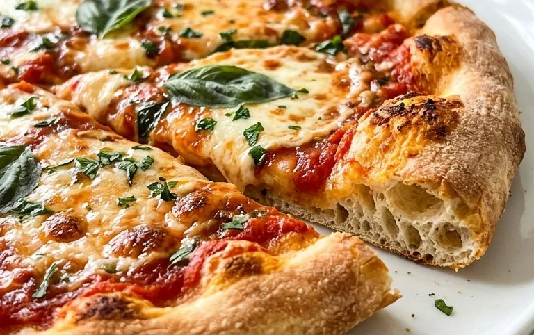 An excellent No Yeast Pizza Dough - quick easy homemade pizza!