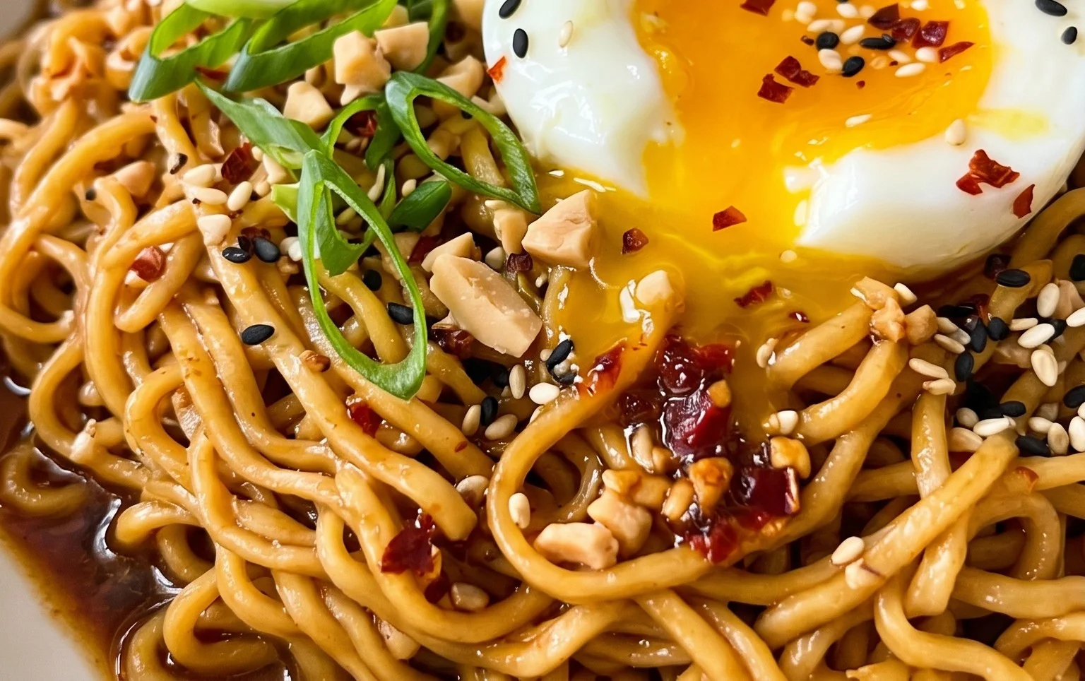 Easy Saucy Ramen Noodles