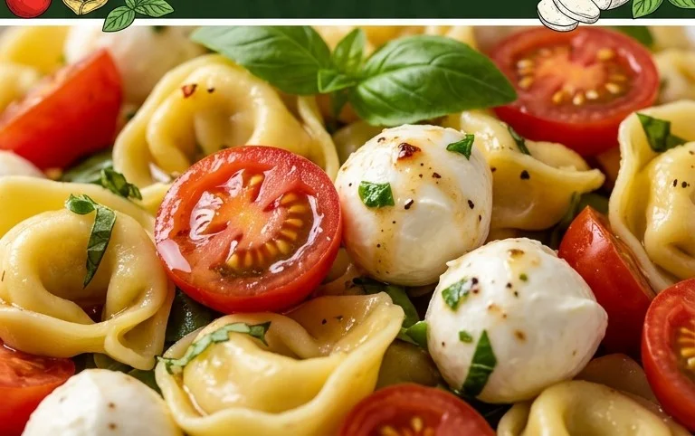 Tortellini Caprese Salad