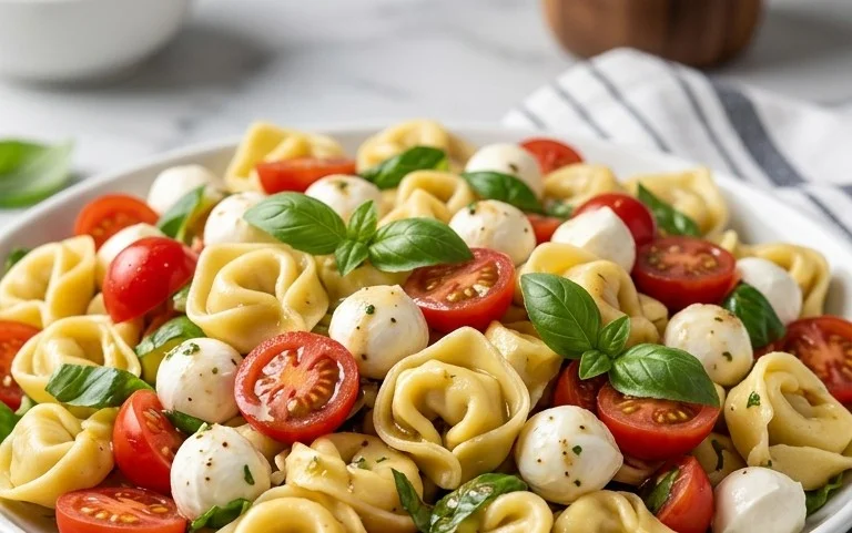 Tortellini Caprese Salad