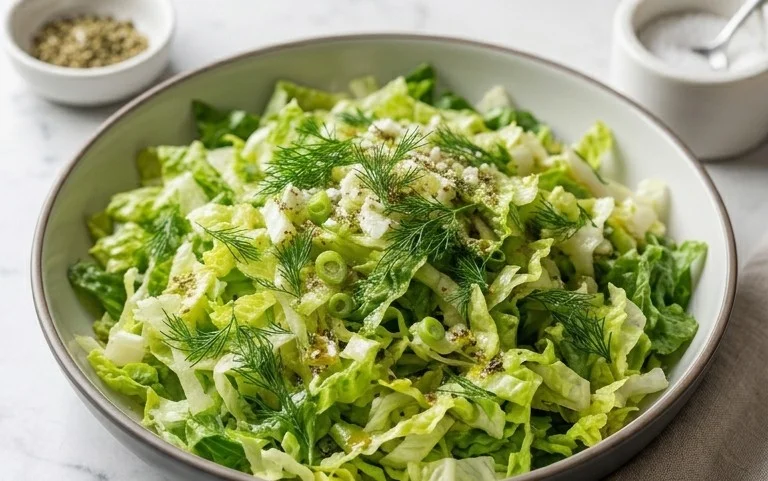 Maroulosalata (Greek Lettuce Salad)