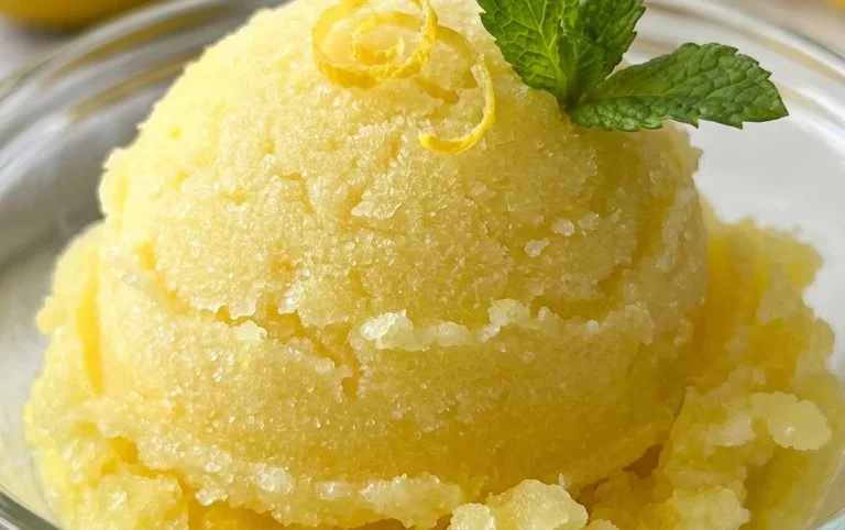 Lemon Sorbet