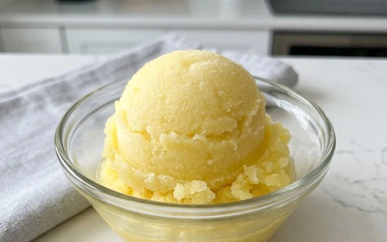 Lemon Sorbet
