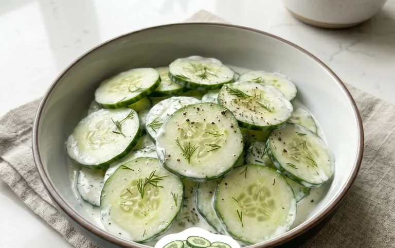 Polish Cucumber Salad