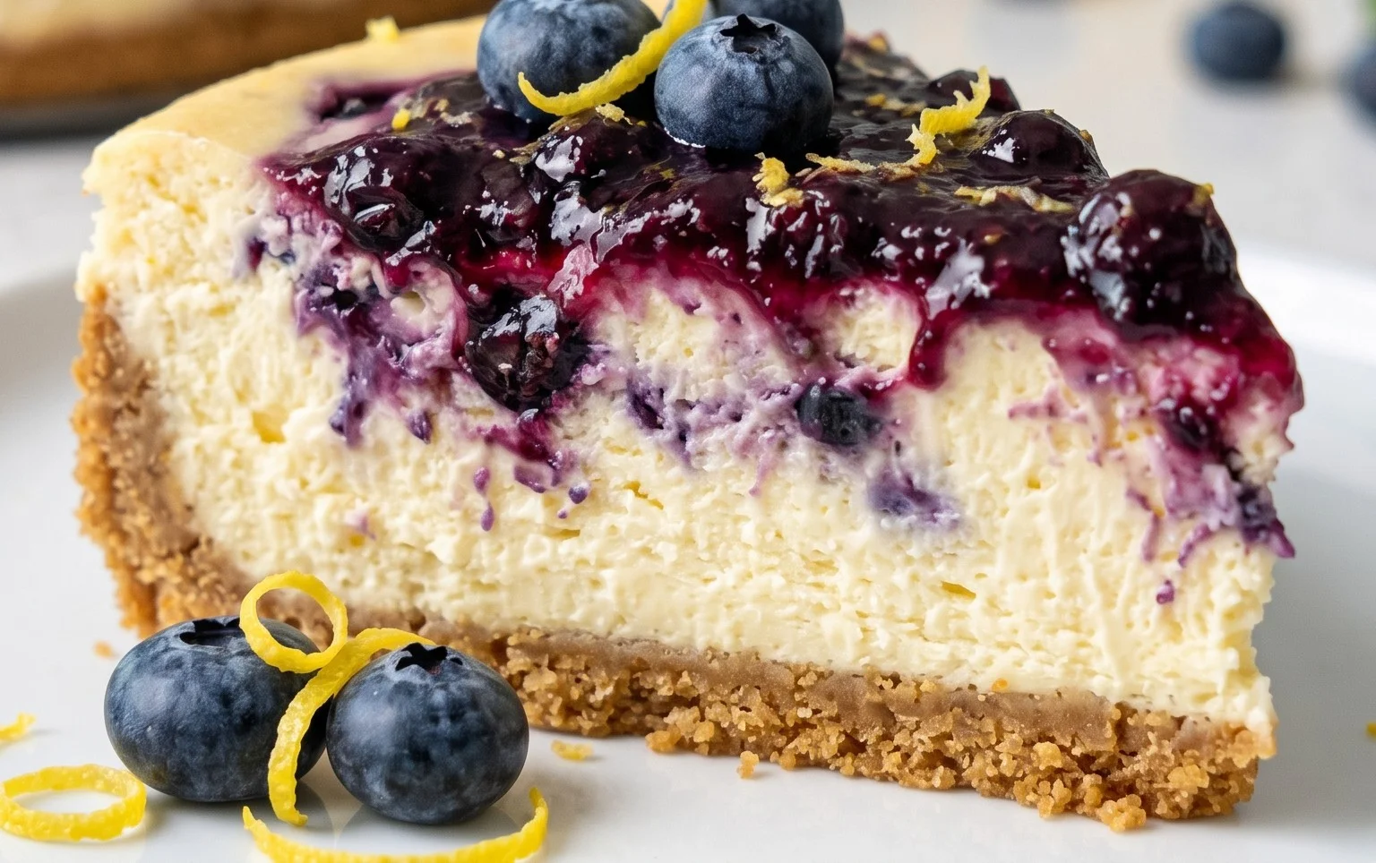 Lemon Blueberry Cheesecake