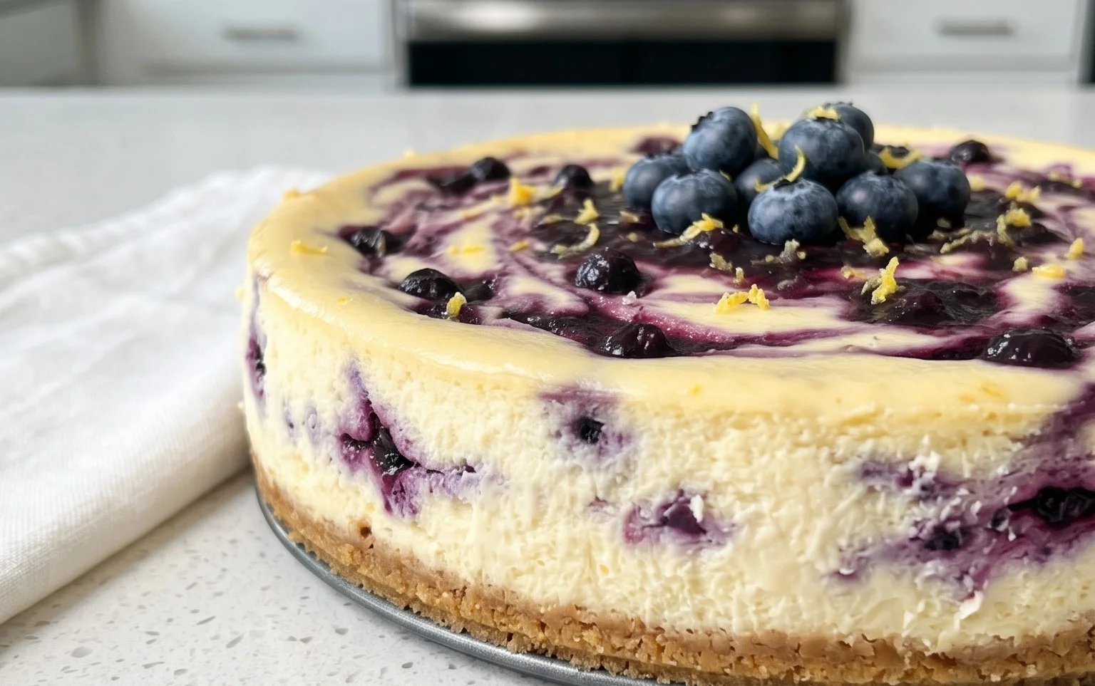 Lemon Blueberry Cheesecake