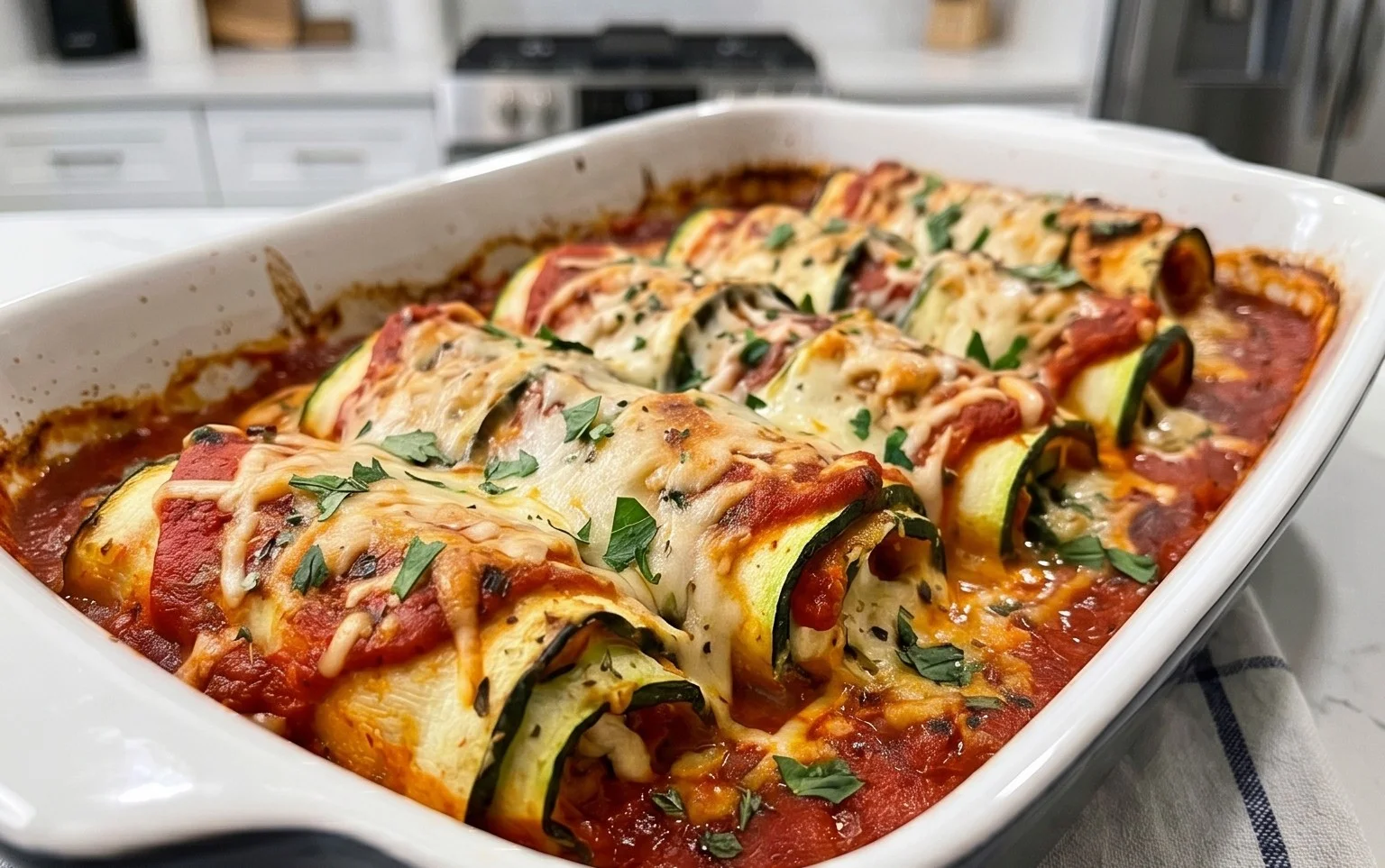 Vegan Zucchini Rollatini