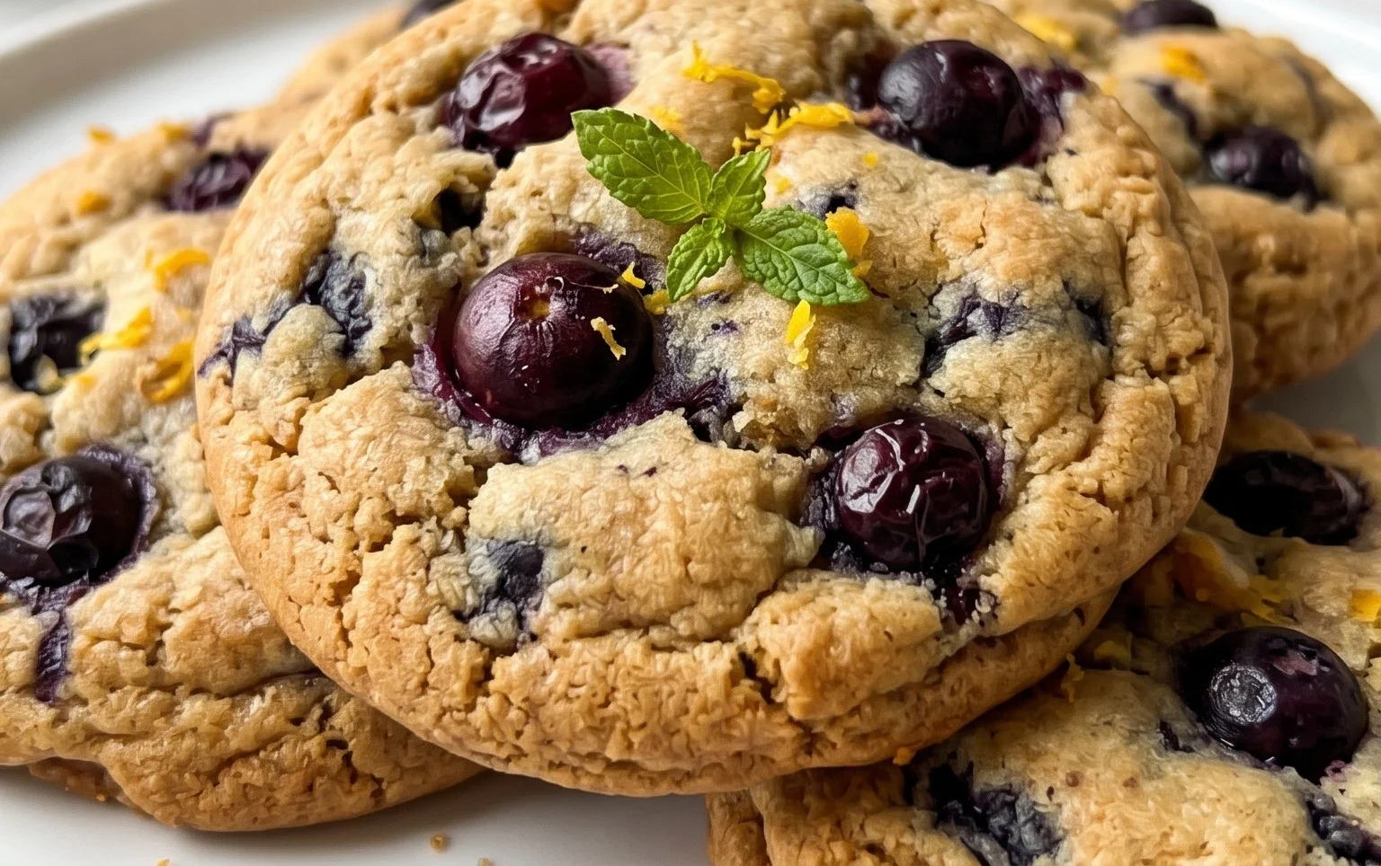 Best Ever Blueberry Cookies